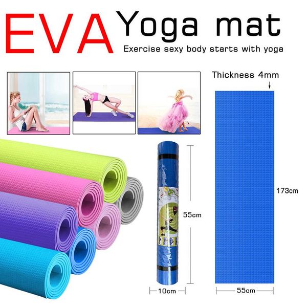 yoga mats eva mat non slip textured surface thick exercise workout for fitness
yoga mats eva mat non slip textured surface thick exercise workout for fitness