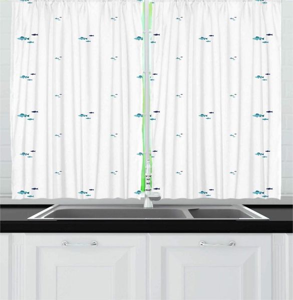 curtain & drapes blue white fish theme kitchen curtains simplistic pattern repeated mini mammals floating swimming marine lifestyle for
curtain & drapes blue white fish theme kitchen curtains simplistic pattern repeated mini mammals floating swimming marine lifestyle for