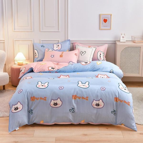 bedding sets simple bed sheet bedroom cute cartoon cat washed cotton quilt cover pillow case soft comfortable single oceania
bedding sets simple bed sheet bedroom cute cartoon cat washed cotton quilt cover pillow case soft comfortable single oceania