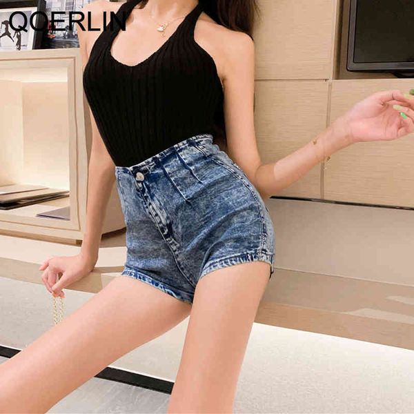 qoerlin vintage high stretch skinny denim shorts high waist tight hip plus size black jeans shorts women korean style s- 210416, White;black
qoerlin vintage high stretch skinny denim shorts high waist tight hip plus size black jeans shorts women korean style s- 210416, White;black