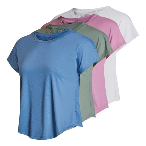 yoga outfit nylon women gym shirt work out training sportswear round neck running t-shirt quick-drying fitness leisure sports top
yoga outfit nylon women gym shirt work out training sportswear round neck running t-shirt quick-drying fitness leisure sports top