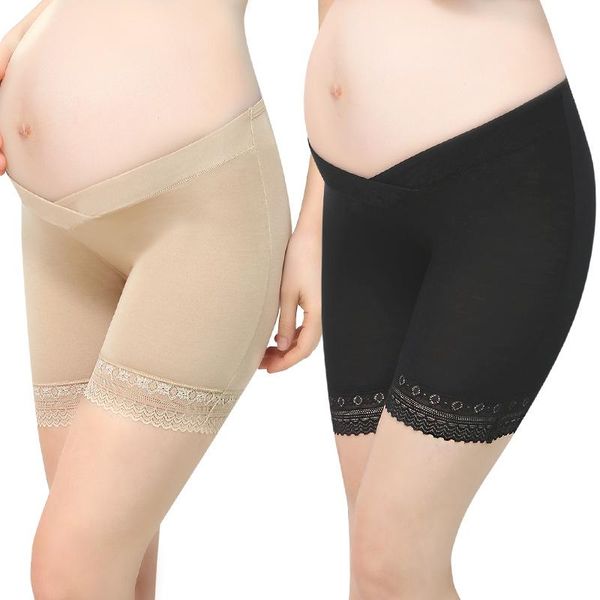 pcs/set lace adjustable maternity short pant leggings pregnant women modal soft cotton high waist belly support breathable bottoms, White
pcs/set lace adjustable maternity short pant leggings pregnant women modal soft cotton high waist belly support breathable bottoms, White
