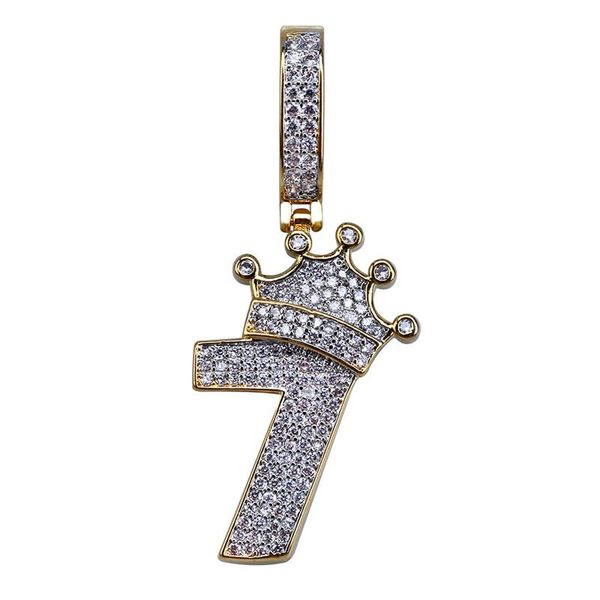 pendant necklaces lucky sonny rock style 7 with crown full cz micro paved pendants & hip hop men chain jewelry, Silver
pendant necklaces lucky sonny rock style 7 with crown full cz micro paved pendants & hip hop men chain jewelry, Silver