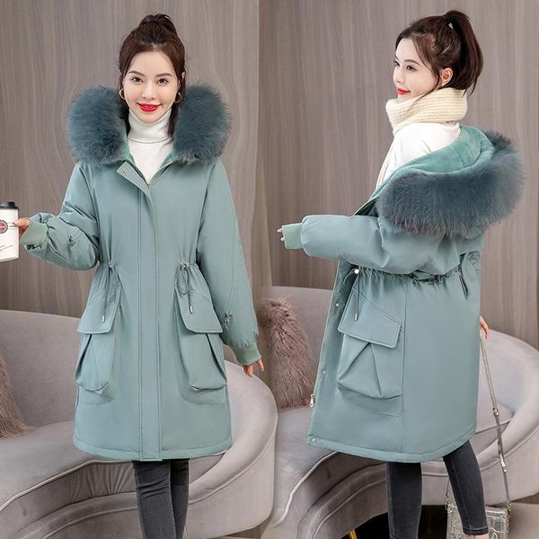women's down & parkas swredmi winter long coats women with big pockets plus size s-4xl fur lining warm hooded pleated jackets snow wear, Black
women's down & parkas swredmi winter long coats women with big pockets plus size s-4xl fur lining warm hooded pleated jackets snow wear, Black