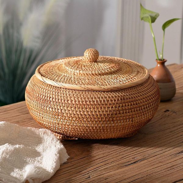 storage baskets round rattan basket with lid hand-woven multi-purpose wicker tray 11 inch picnic food bread table boxes
storage baskets round rattan basket with lid hand-woven multi-purpose wicker tray 11 inch picnic food bread table boxes