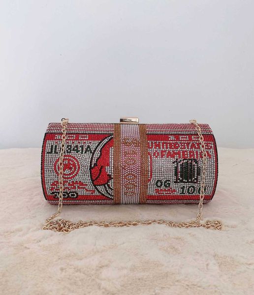 2021 diamond trend fashion dinner bag slanting single shoulder cylinder us dollar bag
2021 diamond trend fashion dinner bag slanting single shoulder cylinder us dollar bag