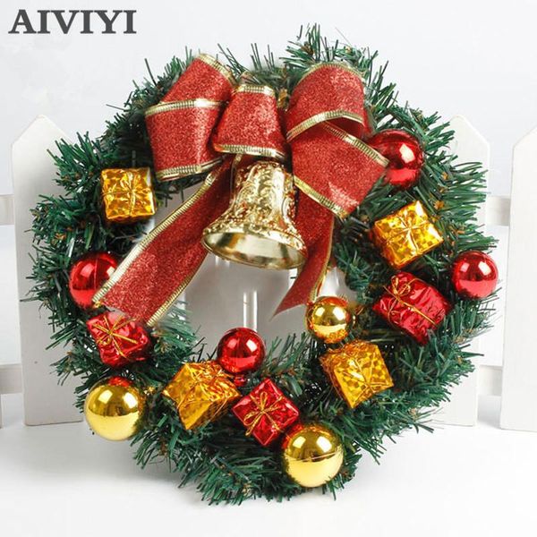 decorative flowers & wreaths christmas wreath door wall ornament xmas garland decoration bowknot jingle bell diy pendant decor
decorative flowers & wreaths christmas wreath door wall ornament xmas garland decoration bowknot jingle bell diy pendant decor