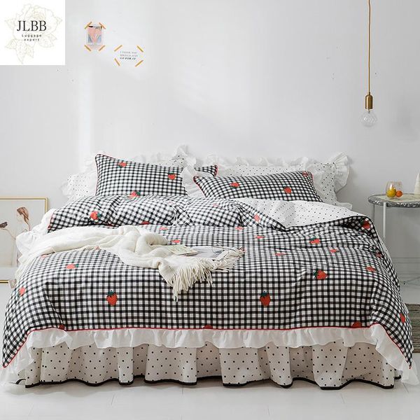 bedding sets cartoon cute strawberry set girl twin full king cotton home textile plaid bedspread pillowcase quilt cover
bedding sets cartoon cute strawberry set girl twin full king cotton home textile plaid bedspread pillowcase quilt cover