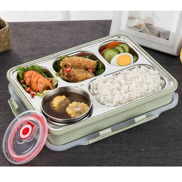 dinnerware sets 304 stainless steel plate heat preservation lunch box compartment convenience fast tableware
dinnerware sets 304 stainless steel plate heat preservation lunch box compartment convenience fast tableware