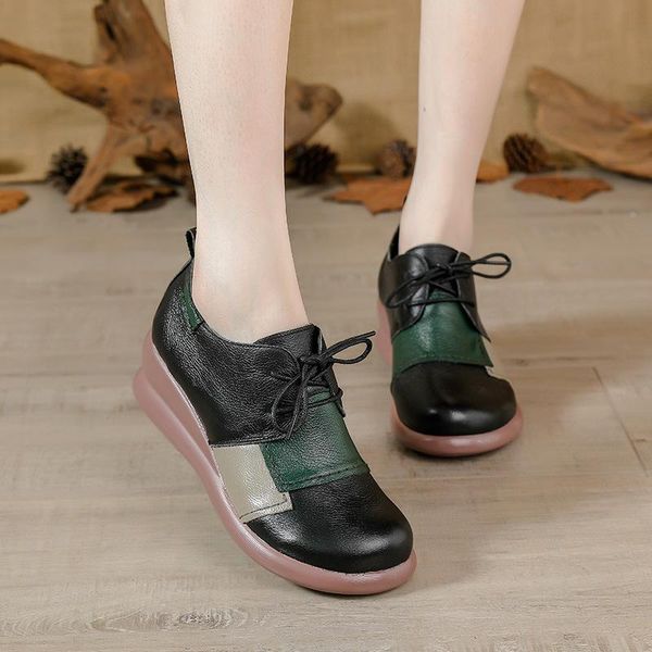 boots ethnic style retro women's shoes non-slip soft-soled leather mother soft and comfortable flat-heeled deep-mouth, Black
boots ethnic style retro women's shoes non-slip soft-soled leather mother soft and comfortable flat-heeled deep-mouth, Black