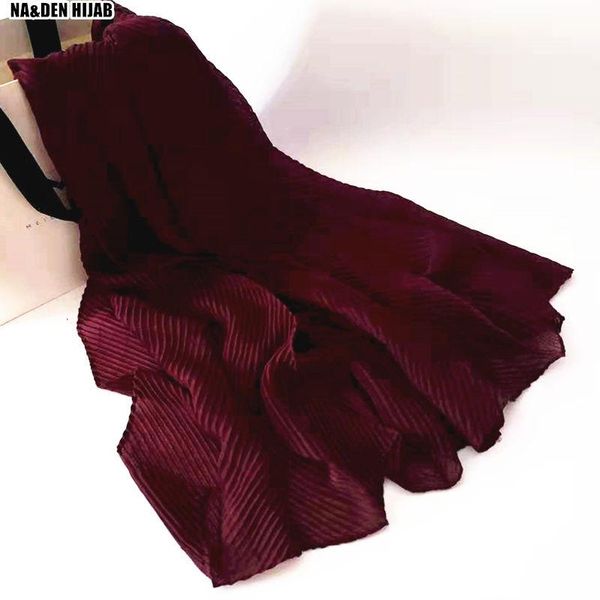 scarves crinkle plain hijab scarf women pleated design fashion shawls muslim solid hijabs, Blue;gray
scarves crinkle plain hijab scarf women pleated design fashion shawls muslim solid hijabs, Blue;gray