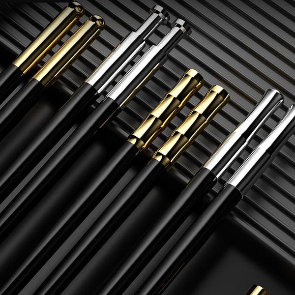 chopsticks modern luxury black metal 10 pairs eco friendly reuseable dinner set palillos kitchen supplies ei50kz
chopsticks modern luxury black metal 10 pairs eco friendly reuseable dinner set palillos kitchen supplies ei50kz