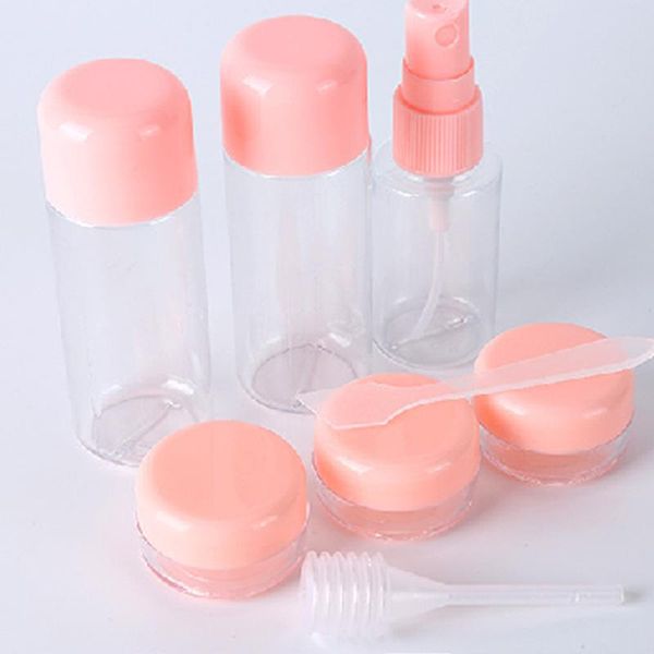 8pcs/set portable flight travel size bottle pack liquid containers shampoo cream cosmetics refilable bottles mini container storage & jars
8pcs/set portable flight travel size bottle pack liquid containers shampoo cream cosmetics refilable bottles mini container storage & jars