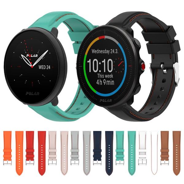 watch bands suture silicone band for polar ignite 2 wriststrap vantage m2/unite & grix x watchband bracelet accessories, Black;brown
watch bands suture silicone band for polar ignite 2 wriststrap vantage m2/unite & grix x watchband bracelet accessories, Black;brown