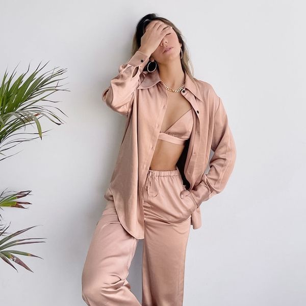 womens suits blazer set woman office shirts v neck crop bra pant coat outerwear female party even wear blazers ladies sets casual loose lon, White;black
womens suits blazer set woman office shirts v neck crop bra pant coat outerwear female party even wear blazers ladies sets casual loose lon, White;black