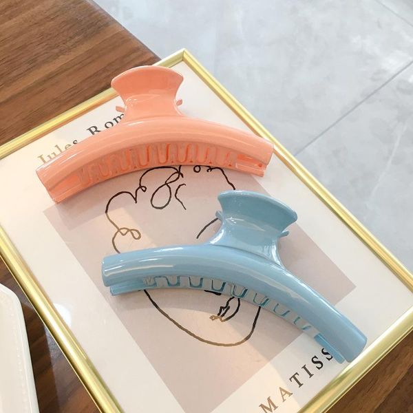 women candy color arc-shaped clamps girls scrunchies ponytail hair claws korea european solid geometric hairpins fashion jewelry accessories, Slivery;golden
women candy color arc-shaped clamps girls scrunchies ponytail hair claws korea european solid geometric hairpins fashion jewelry accessories, Slivery;golden