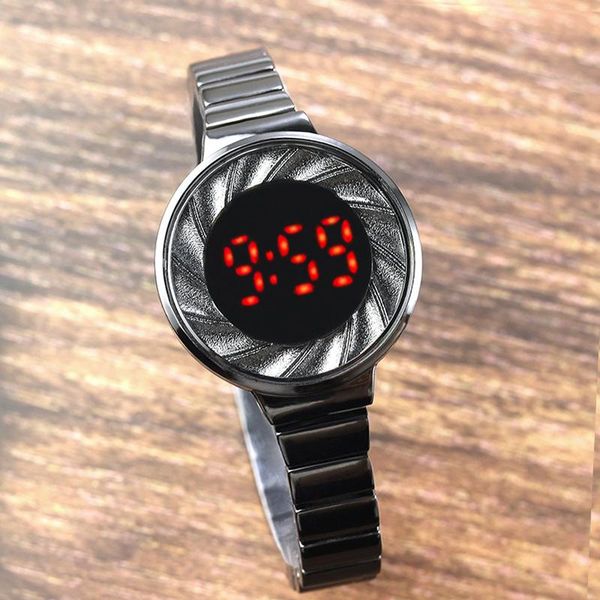 wristwatches watches for women led digital watch simple black stainless steel women's bracelet wristwatch girls electronic clock, Slivery;brown
wristwatches watches for women led digital watch simple black stainless steel women's bracelet wristwatch girls electronic clock, Slivery;brown
