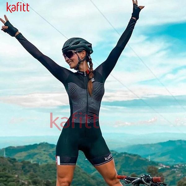 calfette 2021 long-sleeved bicycle uniform women's professional outdoor team sportswear riding jumpsuit tight racing sets, Black;blue
calfette 2021 long-sleeved bicycle uniform women's professional outdoor team sportswear riding jumpsuit tight racing sets, Black;blue