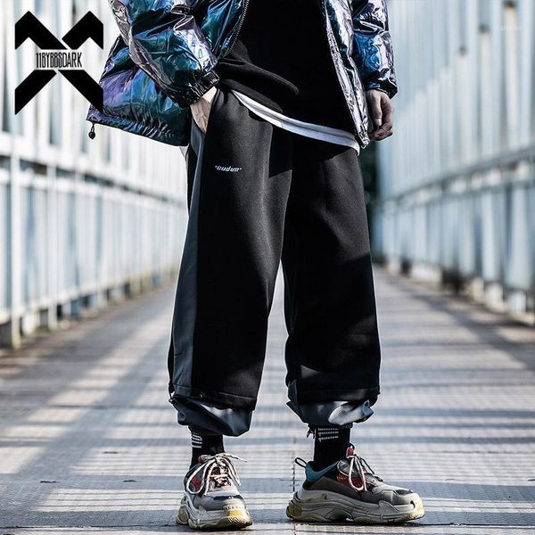 bybb's dark casual pant men joggers streetwear loose sweatpants side patchwork trousers autumn cotton elastic waist bb204 men's pa, Black
bybb's dark casual pant men joggers streetwear loose sweatpants side patchwork trousers autumn cotton elastic waist bb204 men's pa, Black