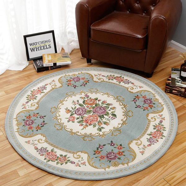 carpets european pastoral round carpet for living room sofa coffee table rug bedroom chair mat flower study
carpets european pastoral round carpet for living room sofa coffee table rug bedroom chair mat flower study