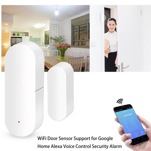hight quality wifi door sensor support for google home alexa voice control security alarm systems
hight quality wifi door sensor support for google home alexa voice control security alarm systems