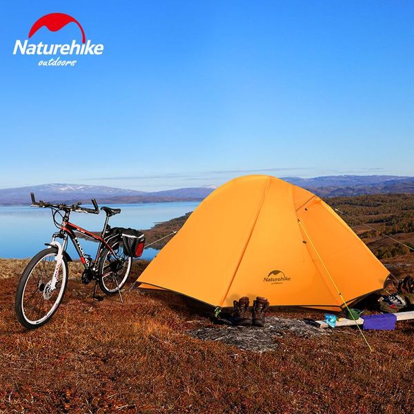 naturehike 2 person ultralight backpacking cycling tent 20d silicon tents double layer base camp sleeping hiking climbing and shelters
naturehike 2 person ultralight backpacking cycling tent 20d silicon tents double layer base camp sleeping hiking climbing and shelters