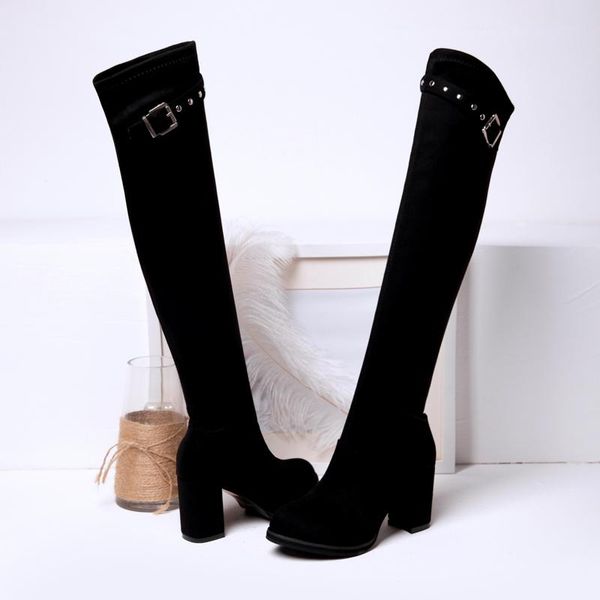 boots high-heeled women's autumn and winter style short tide british velvet high x709, Black
boots high-heeled women's autumn and winter style short tide british velvet high x709, Black
