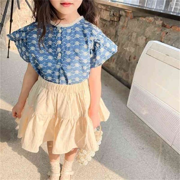 summer arrival girls fashion 2 pieces suit skirt kids cotton sets baby girl clothes 210528, White
summer arrival girls fashion 2 pieces suit skirt kids cotton sets baby girl clothes 210528, White