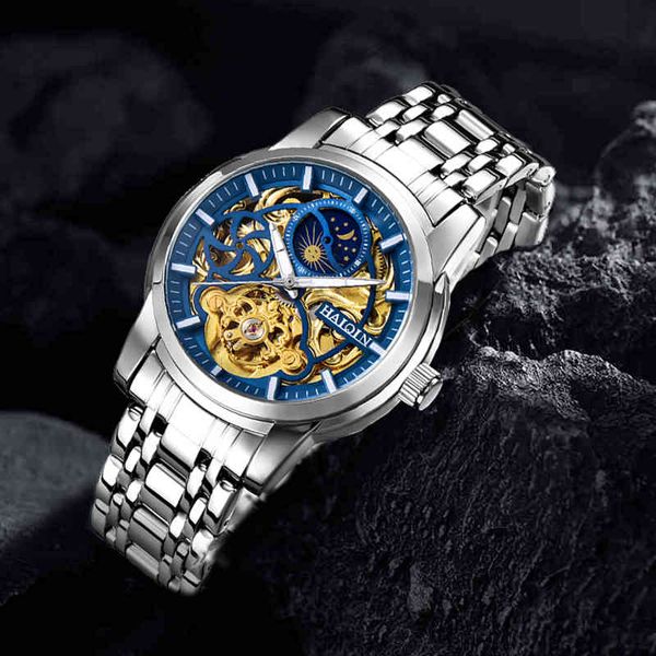 haiqin automatic gentlemen clocks brand luxury mechanical gold for men sports tours clock reloj hombre 2021, Slivery;brown
haiqin automatic gentlemen clocks brand luxury mechanical gold for men sports tours clock reloj hombre 2021, Slivery;brown