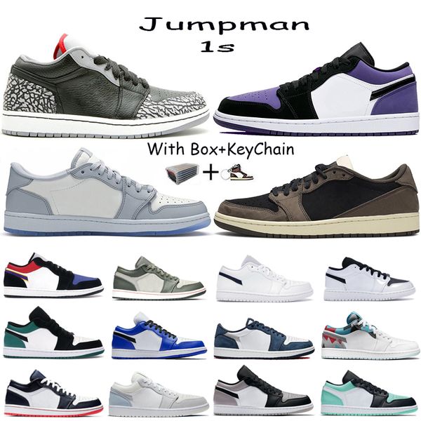 with box low 1 1s jumpman basketball shoes emerald toe hyper royal og sp travis scotts court purple men women stylist sport sneakers, Black
with box low 1 1s jumpman basketball shoes emerald toe hyper royal og sp travis scotts court purple men women stylist sport sneakers, Black