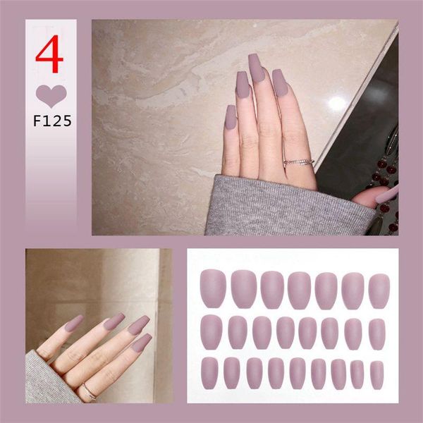 pcs acrylic matte false nails french manicure solid color nail reusable full cover tools coffin, Red;gold
pcs acrylic matte false nails french manicure solid color nail reusable full cover tools coffin, Red;gold