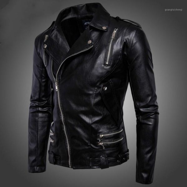 men's fur & faux male stylish leather man jacket brand coat motorcycle men turn-down collar masculina pu homme mens coats, Black
men's fur & faux male stylish leather man jacket brand coat motorcycle men turn-down collar masculina pu homme mens coats, Black