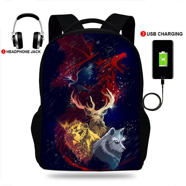 backpack 2021 valar morghulis throne kids school bags for boys with usb charging teenager mochila
backpack 2021 valar morghulis throne kids school bags for boys with usb charging teenager mochila