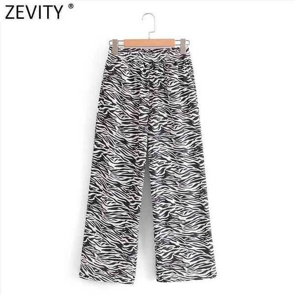 women vintage zebra striped print wide leg pants female elastic waist casual ankle length trousers pantalones mujer p979 210419, Black;white
women vintage zebra striped print wide leg pants female elastic waist casual ankle length trousers pantalones mujer p979 210419, Black;white