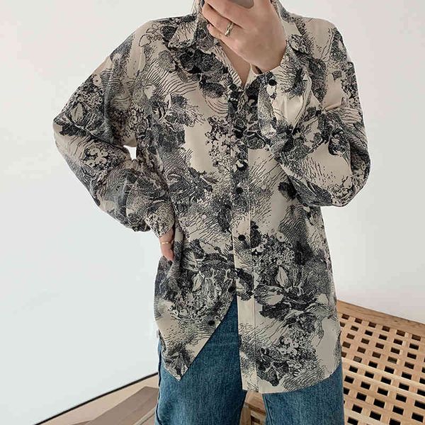 long sleeve spring summer korean vintage loose flower print chiffon shirt elegant blusa women 990b 210420, White
long sleeve spring summer korean vintage loose flower print chiffon shirt elegant blusa women 990b 210420, White