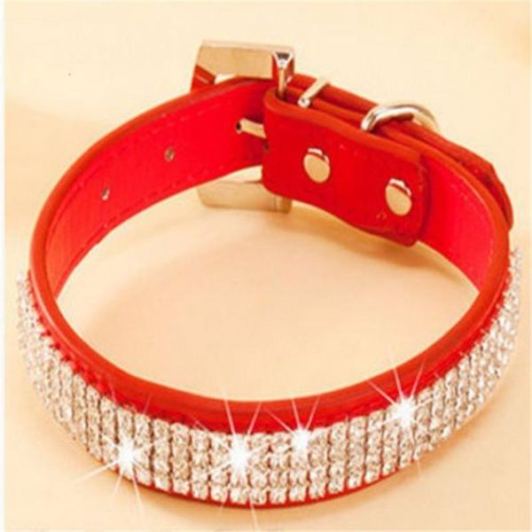 cat collars & leads bling rhinestone pu leather crystal diamond puppy collar pet dog/cat pink red
cat collars & leads bling rhinestone pu leather crystal diamond puppy collar pet dog/cat pink red