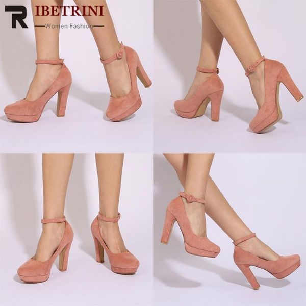 dress shoes female ankle strap sweet office lady pumps for women platform chunky heel buckle brand design classic fashion shoe woman, Black
dress shoes female ankle strap sweet office lady pumps for women platform chunky heel buckle brand design classic fashion shoe woman, Black