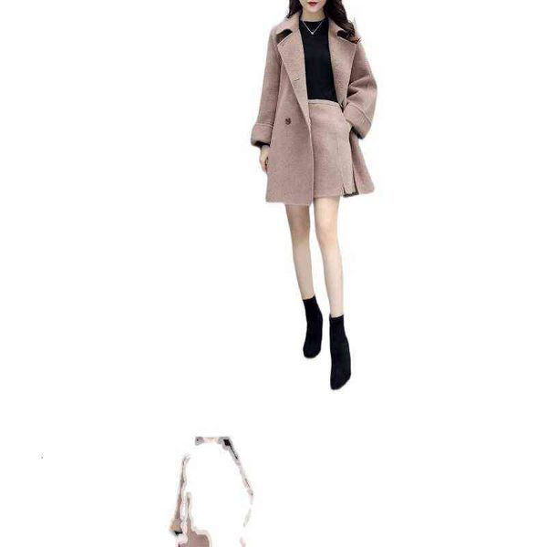 2021 autumn and winter small fragrance two piece tweed et fashion short skirt woolen suit women's, Black;brown
2021 autumn and winter small fragrance two piece tweed et fashion short skirt woolen suit women's, Black;brown