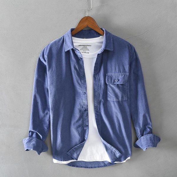 men's casual shirts men autumn spring solid color long sleeve cotton lapel shirt japan style simple harajuku corduroy businessman vinta, White;black
men's casual shirts men autumn spring solid color long sleeve cotton lapel shirt japan style simple harajuku corduroy businessman vinta, White;black