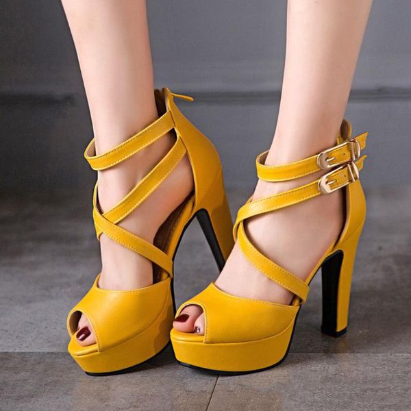 women's solid heel sandals fish mouth roman heels high women sandalia feminina salto alto #3, Black
women's solid heel sandals fish mouth roman heels high women sandalia feminina salto alto #3, Black