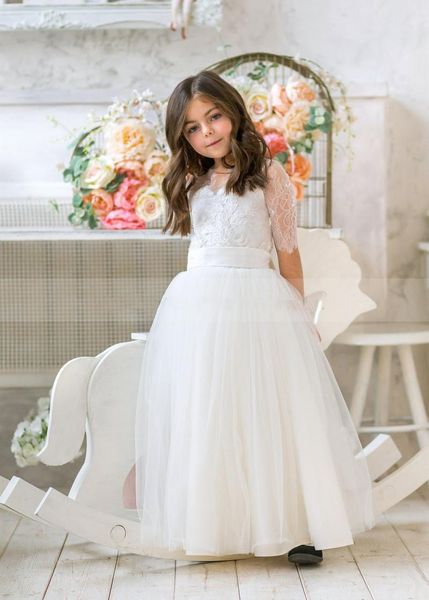 girl's dresses ivory lace tulle handmade flower girl dress for wedding half sleeve satin bow children party gown first communion, Red;yellow
girl's dresses ivory lace tulle handmade flower girl dress for wedding half sleeve satin bow children party gown first communion, Red;yellow