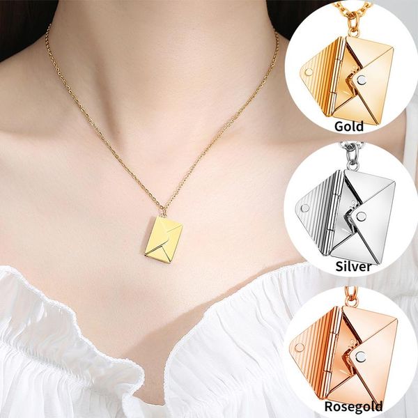 chains envelope pendant necklace women lover letter valentine's day gifts for girl girlfriend, Silver
chains envelope pendant necklace women lover letter valentine's day gifts for girl girlfriend, Silver