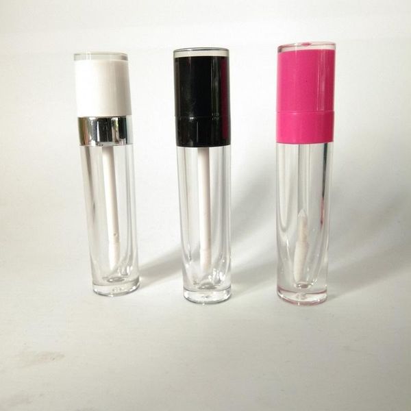 storage bottles & jars empty lip gloss tube pink black white cap round plastic lipgloss containers tubes with clear bottle 50pcs/lot
storage bottles & jars empty lip gloss tube pink black white cap round plastic lipgloss containers tubes with clear bottle 50pcs/lot