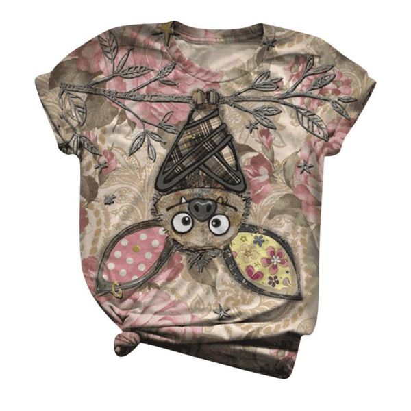 women's t-shirt t-shirts ladies casual short sleeve 3d funny animal prints o-neck tee plus size for women clothing, White
women's t-shirt t-shirts ladies casual short sleeve 3d funny animal prints o-neck tee plus size for women clothing, White
