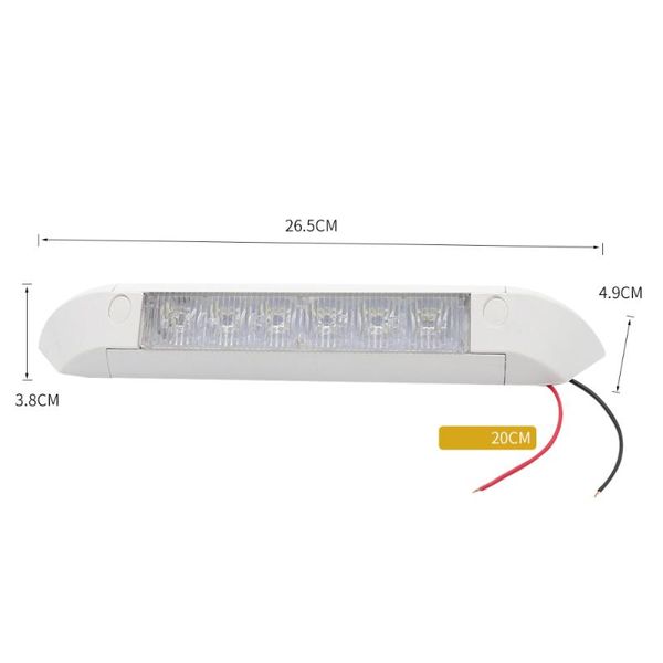 parts 12v 1.6w 6 leds ip67 waterproof outdoor porch awning spotlight for car rv ship (white)
parts 12v 1.6w 6 leds ip67 waterproof outdoor porch awning spotlight for car rv ship (white)
