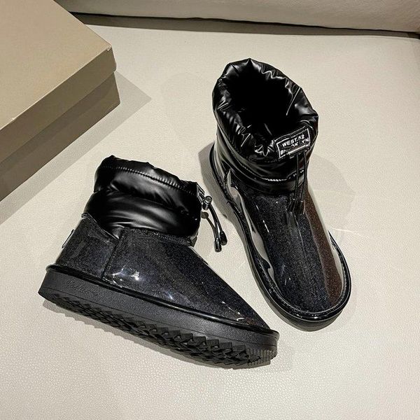 boots 2022 snow women waterproof winter warm shoes non-slip rubber sole leather luxury designer botas de mujer big size, Black
boots 2022 snow women waterproof winter warm shoes non-slip rubber sole leather luxury designer botas de mujer big size, Black