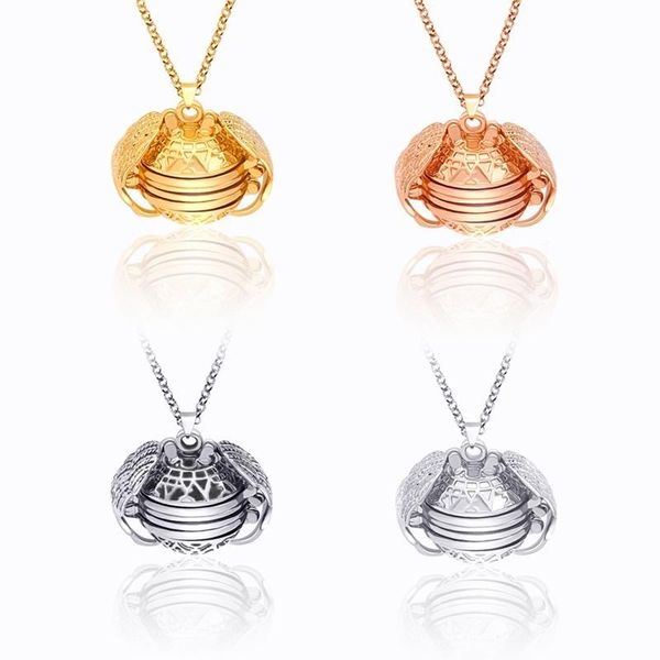 pendant necklaces retro fashion openable multilayer phase box po woman necklace gold corlour jewelry drop, Silver
pendant necklaces retro fashion openable multilayer phase box po woman necklace gold corlour jewelry drop, Silver