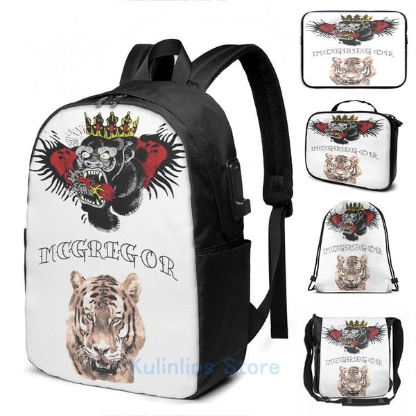 backpack funny graphic print mcgregor tattoos usb charge men school bags women bag travel laptop
backpack funny graphic print mcgregor tattoos usb charge men school bags women bag travel laptop