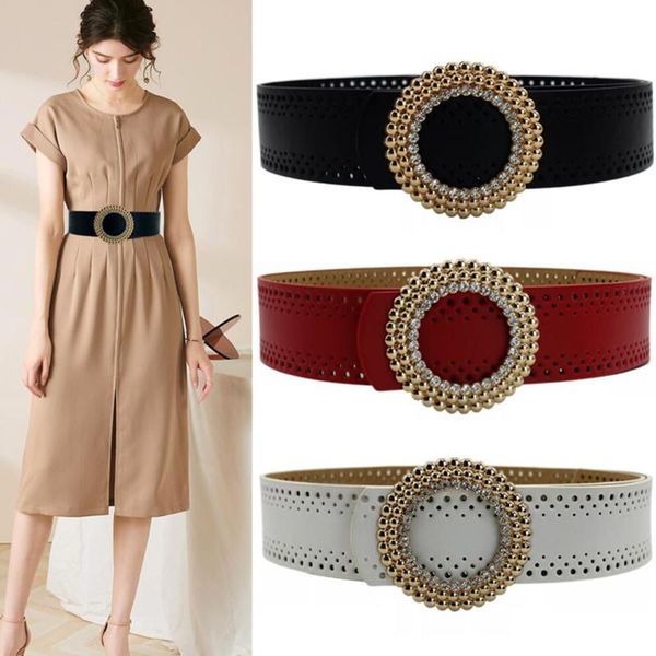 belts fashion classic round buckle women's wide belt design female casual leather jeans dress decorative, Black;brown
belts fashion classic round buckle women's wide belt design female casual leather jeans dress decorative, Black;brown