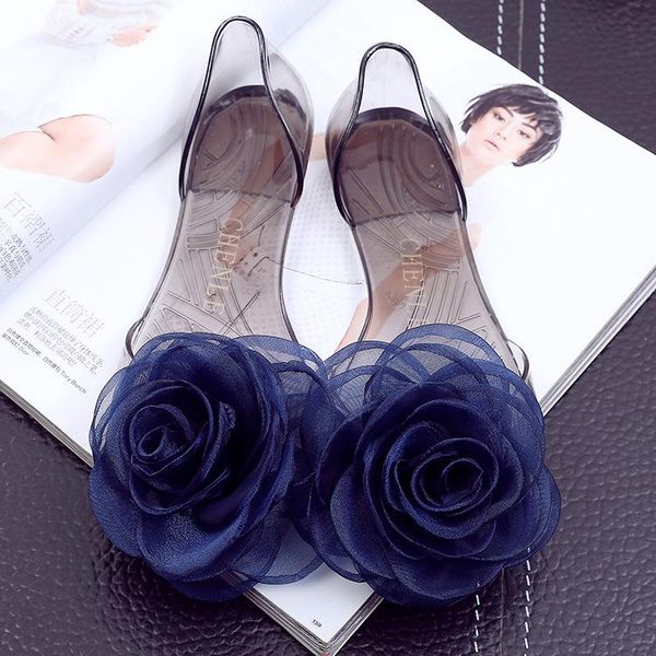 sandals women's summer jelly rose big flower transparent camellia lace fish mouth flat shoes girl beach, Black
sandals women's summer jelly rose big flower transparent camellia lace fish mouth flat shoes girl beach, Black